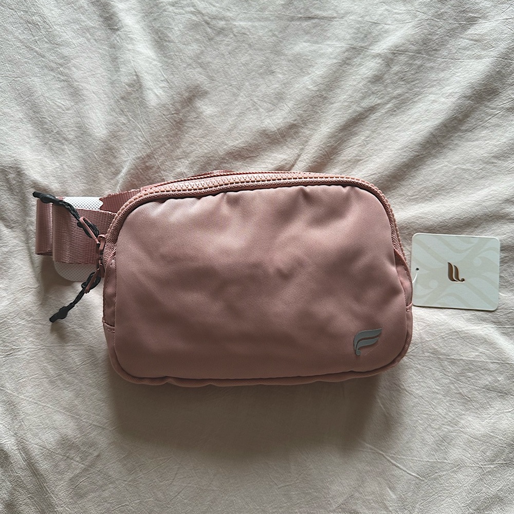 Fabletics pink belt bag